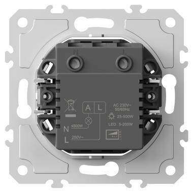 Dimmer Triac 500w. (LED 200w.)  mechanism (without cover)