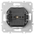 Single socket mechanism without grounding (without cover)