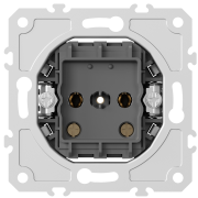 Single socket mechanism without grounding (without cover)