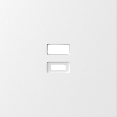 COVER USB/TYPE-C matt white