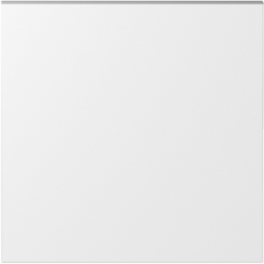 1 Gang cover matt white