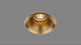 Recessed fixed spot KRAKEN M60.1/TL60.1 gold