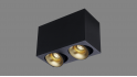 Surface fixture Fortuna S black/gold