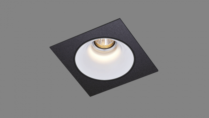 Recessed fixed spot LED Radiant QS black/white