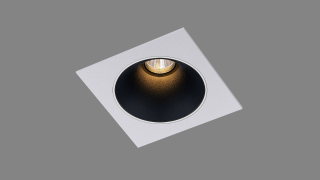 Recessed fixed spot LED Radiant QS white/black