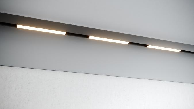 Светильник для магнитного трека LINE 12W-3000K Black